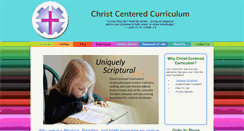 Desktop Screenshot of christcenteredcurriculum.com