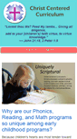 Mobile Screenshot of christcenteredcurriculum.com